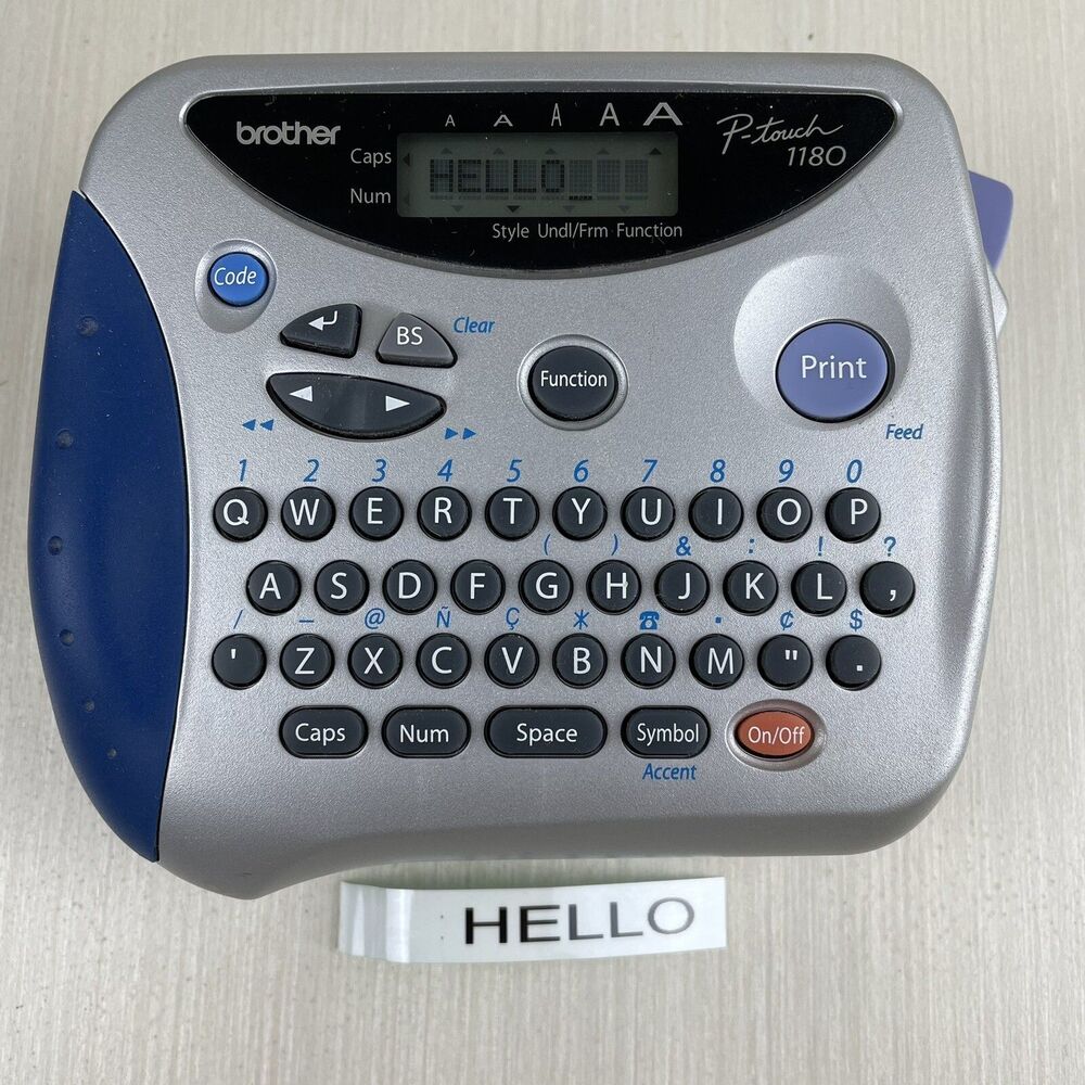 Brother P-Touch Label Maker 1180 Printer Home Office Electronics Tested